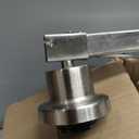 Bathroom Vanity Light, 5-Light Nickel Modern Matte Wall Sconce Lighting with Clear Glass Shade, Wall Lights,Bath Vintage Wall Mounted Lamps for Mirror Bedroom Living Room