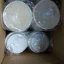 JOLLY CHEF 16 oz Coffee Cups with Lids 100 Pack, Disposable Hot Paper Coffee Cups with Lids, Sleeves and Stirrers for Christmas, Thanksgiving, Party