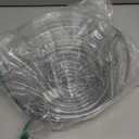 CAXXA 3-Tier Hanging Basket Fruit Organizer Kitchen Heavy Duty Wire Organizer with 2 Free Bonus Metal Ceiling Hooks, Chrome