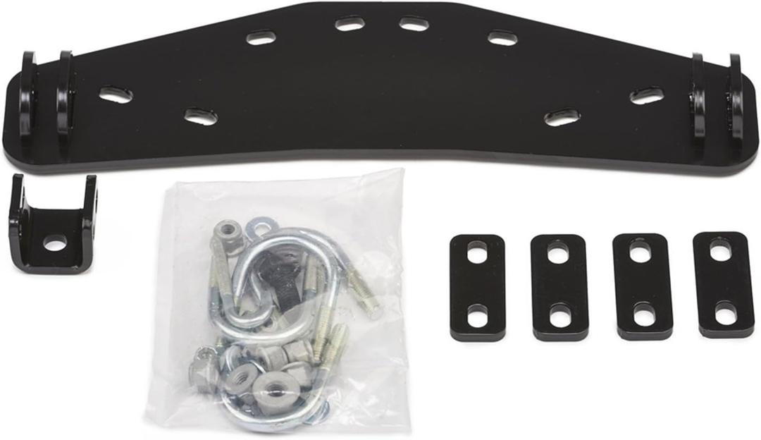 WARN 93901 ProVantage ATV Center Kit Snow Plow Mount , Black