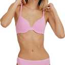 Organic Basics Women's Core Full Coverage Underwire Bra (38DD, Petal Pink)