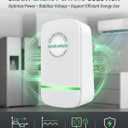 Electricity Saving Box Energy Power Savings Device to Reduce Electric Bill Power Energy Electricity Factor Saver Smart Intelligent Plug in Home Office Surge Protector Strips Voltage Outlet