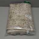 LIVEBOX Washable 2x6 Runner Rug for Bathroom, Non Slip Kitchen Mats for Floor Entryway, Boho Indoor Front Door Mat Low-Pile Runners for Hallways, Farmhouse Rugs for Bath Laundry, Tan