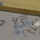 Gold Floater Frame for 20x20 Canvas Paintings Portrait,1.5" Deep