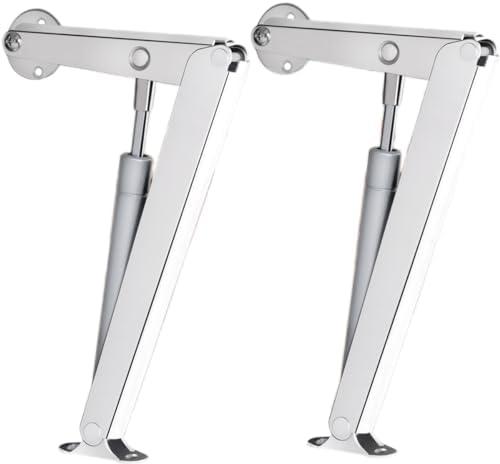 200N-60lbs Chest Heavy Duty Soft Close Lid Support Hinges Large & Long Chest Hinges for Wooden Box, Slow Lowering Pneumatic Heavy Lid Lifter Gas Struts