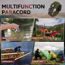 Paracord Band Compatible with Apple Watch Band 38mm 40mm 41mm 42mm 44mm 45mm, Robust Survival Tactical Weave Strap with Stainless Steel Buckle Quick Release for iWatch Series SE 7 6 5 4 3 2 1 for Men (Army Green)