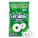 LIFE SAVERS Wint O Green Breath Mints Hard Candy Bulk Bag, 44.93 oz, Best Before: 10/2026