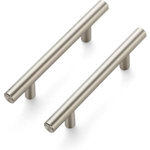 Ravinte 15 Pack 6 inch Cabinet Pulls Brushed Nickel Stainless Steel Kitchen Cupboard Handles Cabinet Handles, 3.5 inch Hole Center