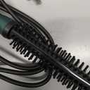 3/4 Inch Barrel Thermal Round Brush, Volume Heat Styling Brush for Men and Women Medium Thin Curly Straight Hair, Heated Curling Iron,12 Temperature Setting (1.35 Inch with Bristles)