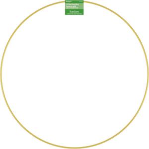 FloraCraft Wire Wreath Ring 14 Inch Gold