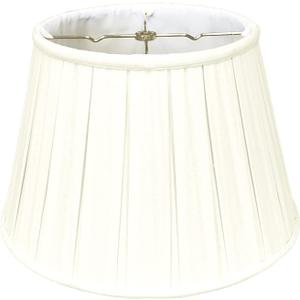Royal Designs Empire English Pleat Basic Lamp Shade, Linen Eggshell, 11 x 18 x 12 (BS-724-18LNEG)