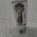 Hillman KeyKrafter Black/Silver Brass 2-Sided 19R1