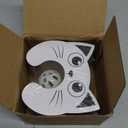 Kitty Kurlz Cat Toy, Magic Organ Cat Scratch Board, Compact Cats Accordion Toy, Foldable Interactive Cardboard Cat Scratcher Pad Toys with 1 Bell Balls for Indoor Cats