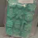 2PCS Christmas Silicone Cake Molds, 3D Christmas Chocolate Candy Molds, Snowflake Gingerbread Xmas Tree Cane Santa Snowman Shapes Baking Molds for DIY Candy Soap Jelly Ice Cube Tray Cake Topper