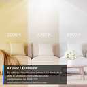 Tapo TP-Link Smart Light Bulbs, 16M Colors RGBW, Dimmable, Compatible with Alexa and Google Home, A19, 60W Equivalent, 800LM CRI>90, 2.4GHz WiFi only, No Hub Required, L530E(4-Pack)