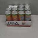 ZOA Zero Sugar Energy Drinks, Mango Splash - Sugar Free with Electrolytes, Healthy Vitamin C, Amino Acids, Essential B-Vitamins, and Caffeine from Green Tea - 12 Fl Oz (12-Pack) (EXP 10/13/26)