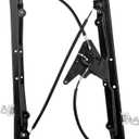 BOXI 740-813 Front Driver Side Power Window Regulator Without Motor Fit for Ford Explorer 2002-2008 / for Mercury Mountaineer 2002-2008 / Black / 6L2Z7823209B 7L2Z7823209BA