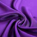 Homiest 4pcs RV Short Queen Satin Sheets Set Luxury Silky Satin Bedding Set with 10" Deep Pocket, Camper Queen Sheets, 1 Fitted Sheet + 1 Flat Sheet + 2 Pillowcases (RV Short Queen, Purple)