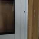 Doggy Door for Sliding Glass Door, Adjustable Height 75 3/5" to 80" Sliding Door Doggie Door Insert with Screen Design, Suitable for Medium Dogs Up to 30 lbs, New