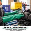 Ysglory 20 Pairs Chemical Resistant Rubber Gloves for Cleaning, X-L