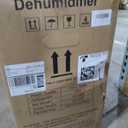 Dehumidifier with Drain Hose for Home Smart Compressor Dehumidifier with Drain Hose, Intelligent Humidistat, for Basement, bedroom, Home, Bathroom