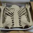 breesky Skeleton for Halloween Life Size: 5.4ft Realistic Human Skeleton