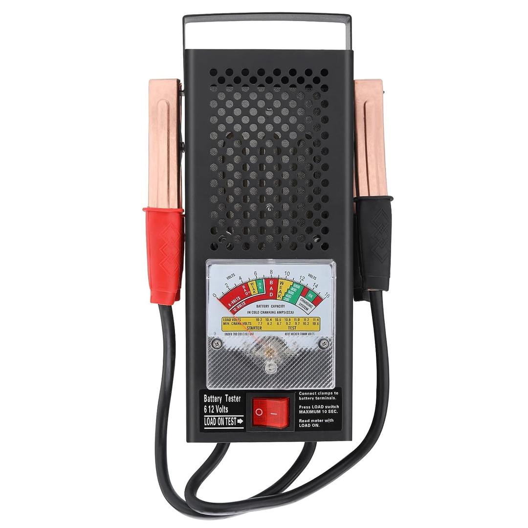 Yaegoo Car Battery Tester and Voltage Tester, Automotive Battery Load Checker 12V 100A / 6V 50A