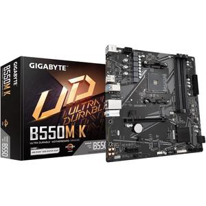 GIGABYTE B550M, AM4 4XDDR4(Max128GB), 4 SATA, 1 M.2, 2XUSB 3.2, 4XUSB 2.0, 1XHDMI