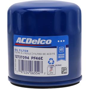 ACDelco GM Original Equipment PF46E (12737094) Oil Filter