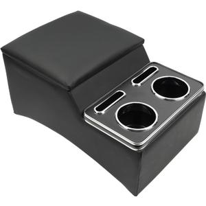 Center Console, Universal Front Bench Seat Consoles,Truck Seat Organizer and Storage,Center Console for Truck & Minivan & Car& SUV Cab Front Seat Bench Seat Storage Box (Regular)