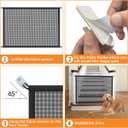 Dog Gate for Stairs Pet Gates for The House: Dogs Screen Mesh Gate for Doorways Stairways Indoor 29 inches Tall, 41 inch Wide, Fits Openings 36'' to 39'' Wide