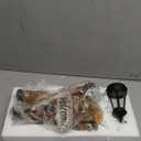 YEPOTUE Garden Highland Cow Decor, Solar Outdoor Statue with Lantern Funny Highland Cow Figurine for Yard Garden Patio Lawn Ornaments - Unique Birthday Gifts for Mom, Women