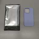 DOMAVER Case for iPhone 16 Pro 6.3'' Case Smooth Liquid Silicone Soft Gel Rubber Microfiber Lining Cushion Cover Shockproof Protective Phone Cases Compatible with iPhone 16 Pro - Light Blue