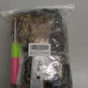 8 Packs 18 inch GoGo Curl Crochet Hair for Black Women Water Wave Curly Crochet Braiding Hair Ocean Wave Beach Curl Wavy Crochet Hair Extensions (Pack of 8, 1B/27#)