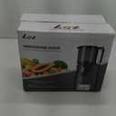 Cold Press Juicer, Juicer Machines with 5.4" Wide Feed Chute for Juice Extractor, Slow Masticating Juicer for Vegetables & Fruits with High Juice Yield, Easy to Clean (Black)