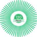 Colarr 120 Pcs Highlighter Bulk Bright Colors Highlighter Markers Chisel Tip Quick Drying Neon Highlighters Markers for Office Home School Kids Students Teachers Writing Supplies (Green)