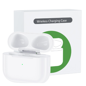 Wireless Charging Case for AirPods 3rd Gen, Compatible with Apple AirPods 3rd Generation, Bluetooth Pairing Sync Button, White, Case for Wireless Charging, Protects AirPods Case