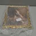 Gold 8x10 Picture Frame Vintage Antique Baroque for Wall or Tabletop Display, Ornate Gothic Victorian Frames Matted to 5x7 Photo