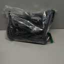 Solar Lights Outdoor, 8Pack Solar Torch Light with Flickering Flame for Garden Decor, Waterproof Outdoor Lighting Landscape, LED Flame Torches for Outside Patio Pathway Yard Decorations (Blue)