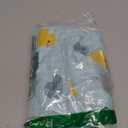 SlowTon Dog Raincoat, Adjustable Dog Rain Jacket Clear Hooded Double Layer, Waterproof Poncho with Reflective Strip Straps and Storage Pocket for Small Puppies(DK S) (Duck Pattern)