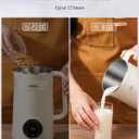 KIDISLE 8 in 1 Nut Milk Maker Blender, 32oz Homemade Soy, Almond, Oat, Coconut, Plant Based and Non Dairy Beverages, Automatic Soybean Machine With Delay Start/Keep Warm/Boil Water, Cream