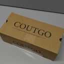 Coutgo Womens Slingback Kitten Heels Closed Pointed Toe Pumps Buckle Strap Wedding Party Dress Shoes (9, Cream White)