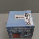 Hummingbird Feeder Heater Outdoors, Bird Feeder Hearth Warmer Attaches to Feeder Bottom, Hummingbird Nectar Warmer for Garden Patio Yard in Freezing Weather (Red)