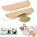 Potaroma Cat Toys Pack of 2 with 6000mg A+ Organic Catnip, Soft Sisal Material Indoor Kitten Scratching and Kicker Toys, Drives Bored Cats Crazy with Fun Interactive Chew