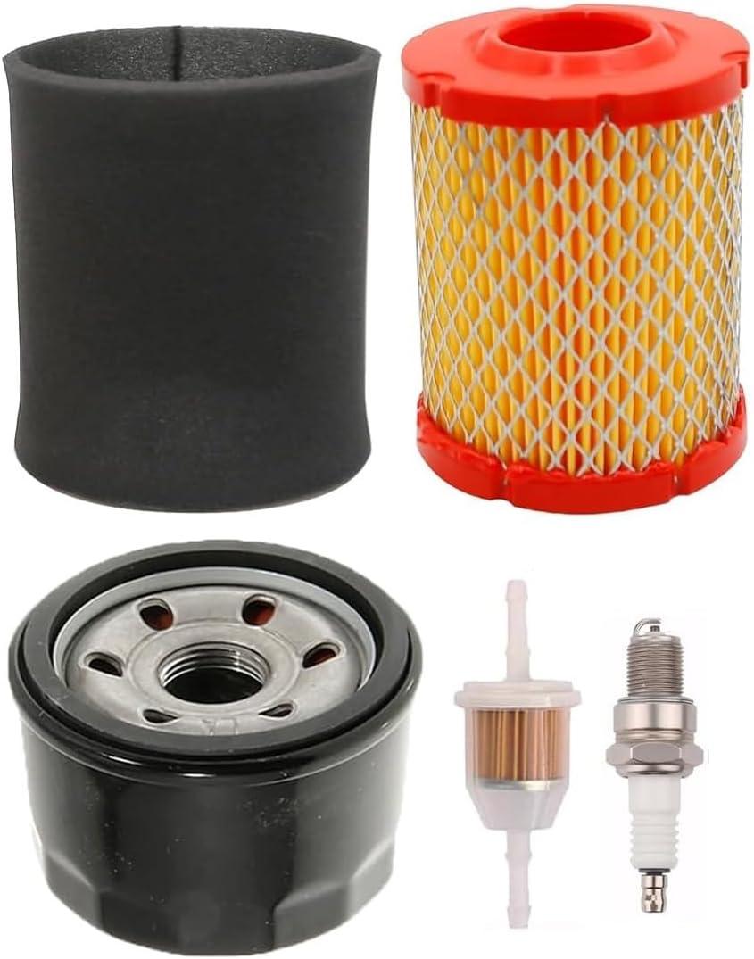 937-05066 Air Filter 951-12690 XT1 Oil Change Kit for MTD 737-05066 547cc PowerMore Engine Cub Cadt XT1 LT42 LT46 Tune Up Kit Parts Troy Bil Pony 42 TB42 TB46 4X90HU 4X90HUA Lawn Mower