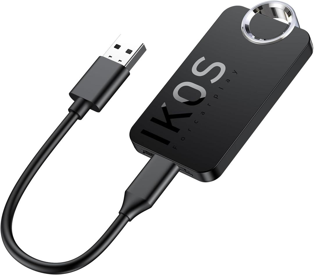 Wireless CarPlay Adapter for Apple iPhone (2025 Upgraded),Converts Wired to Carplay Wireless Adapter,Instant Connectivity,Compatible with Cars from 2017 & for iOS 10+