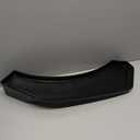 2pcs Universal Glossy Black 57cm Front Bumper Lip Splitters Winglets - Sporty Look, Improved Aerodynamics - Easy to Install for Most Cars - ABS Material - Bright Black - 57 x