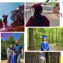 Shiny Kindergarten Graduation Cap and Gown Set