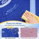 Shipped Rolled Mahjong Mat with Rules Without Creases, 3mm, 32.5" x 32.5"