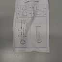 Toilet Paper Holder Stand, Toilet Paper Stand Brushed Nickel, Free Standing Toilet Paper Holder, Toilet Paper Storage by Bathth